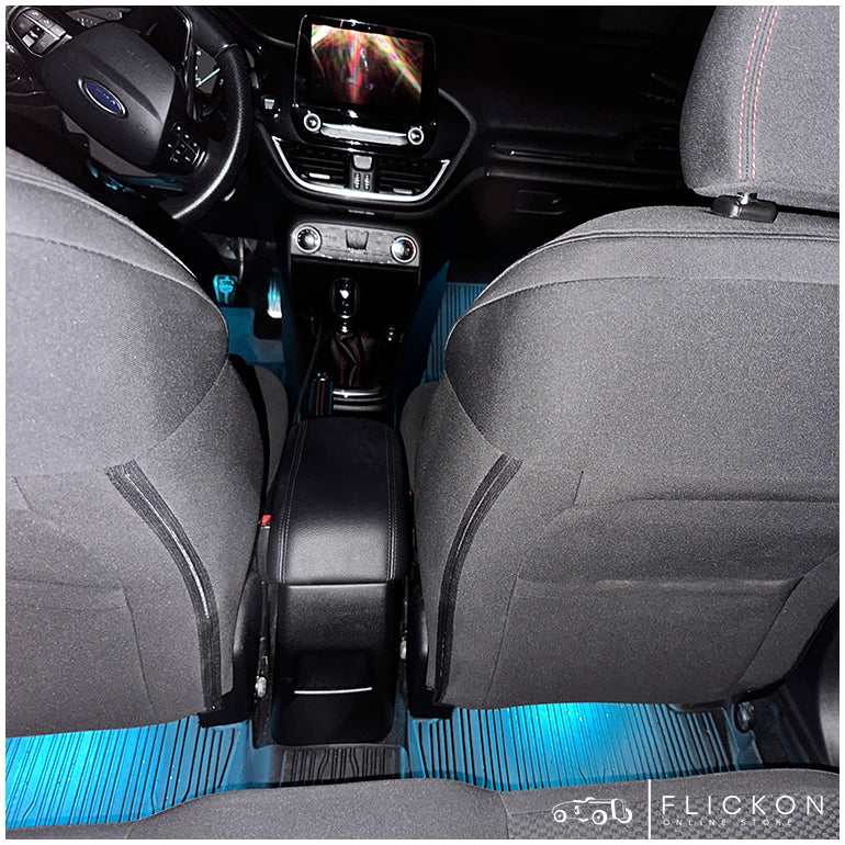 ZESTAW OŚWIETLENIA NASTROJOWEGO NÓG PRZÓD I TYŁ (ICE-BLUE) - FIESTA MK8/8.5