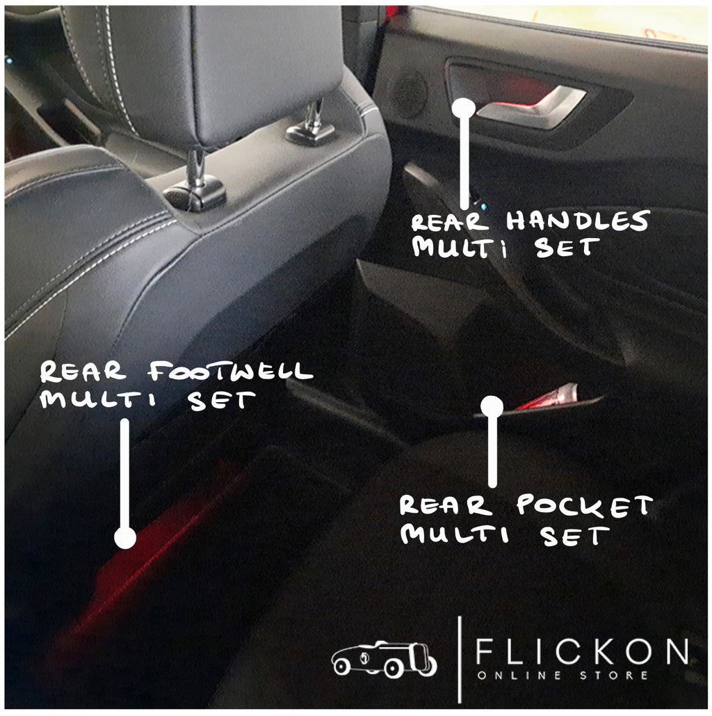 Ambientebeleuchtungsset für den gesamten Fond - Focus MK4/4.5