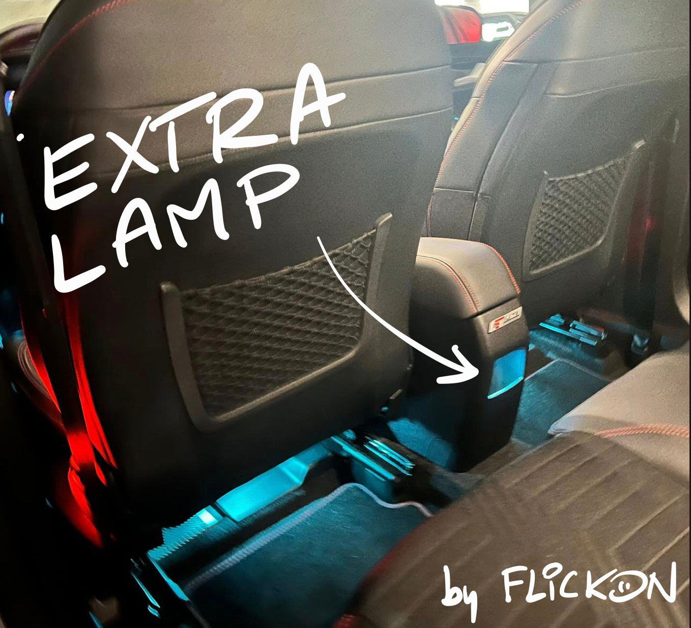 THE REAR SHELF AMBIENT LAMP - CENTRAL TUNNEL