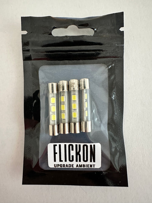 DIE HELLEREN LED-RÖHRENLAMPEN (3xLED) FÜR SCHMINKSPIEGEL KUGA MK3/3.5