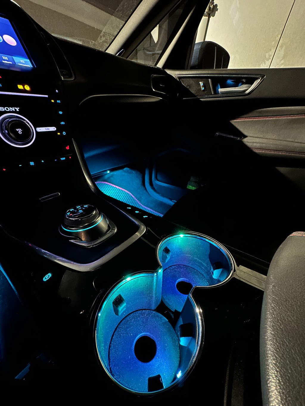 cupholders ambient lighting kit - S-MAX
