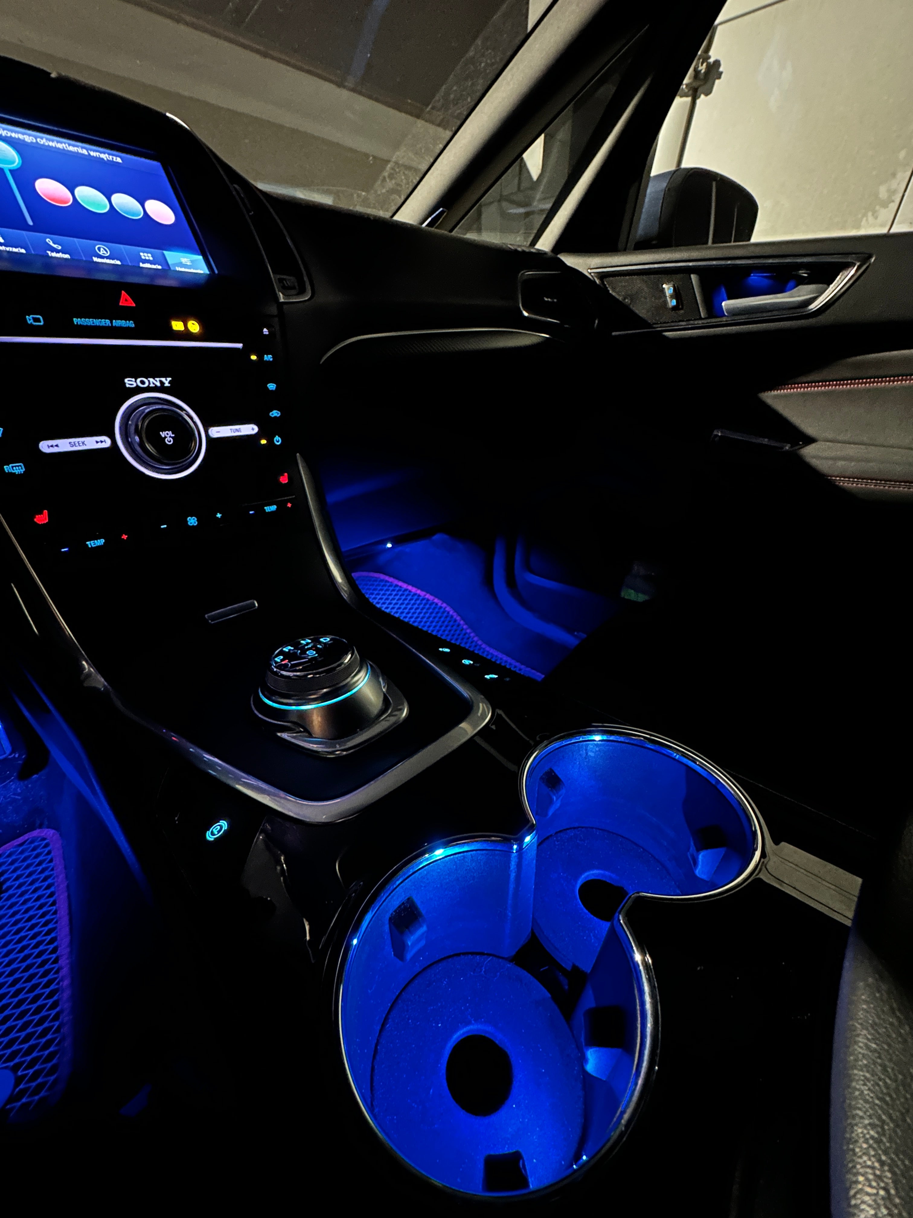 cupholders ambient lighting kit - S-MAX