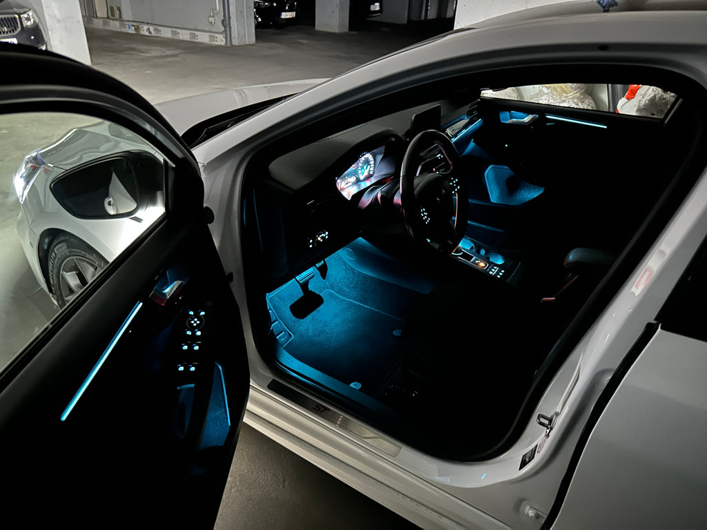 PAKIET OŚWIETLENIA NASTROJOWEGO PASKI LED - FORD FOCUS MK4/4.5