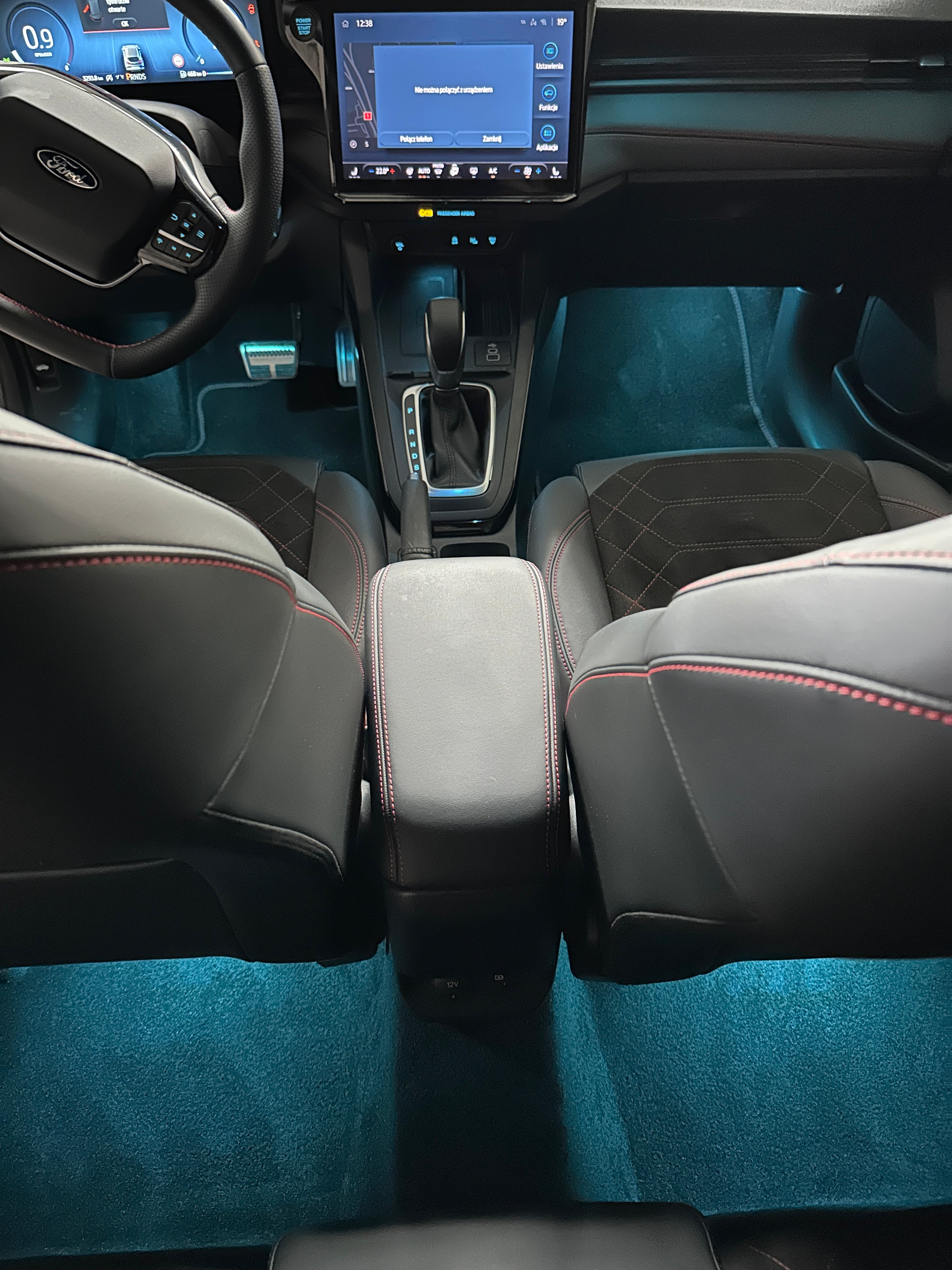 Ambientebeleuchtungsset für den hinteren Fußraum – Puma MK2.5 Facelift