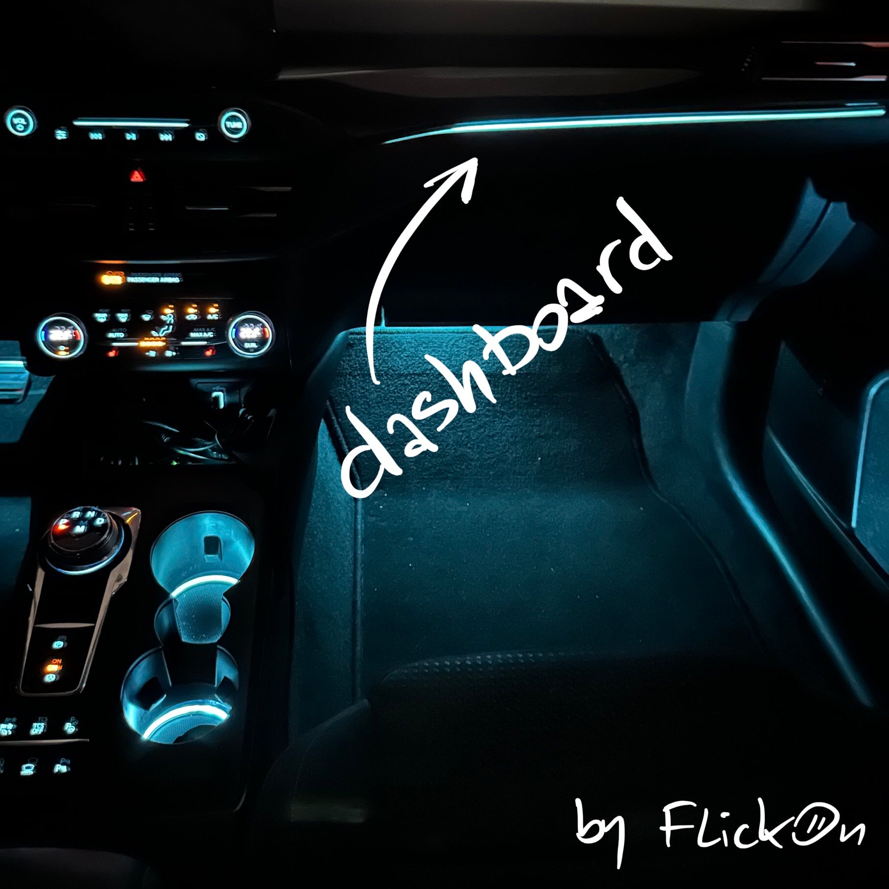 pasek LED dashboardu - Focus MK4/4.5