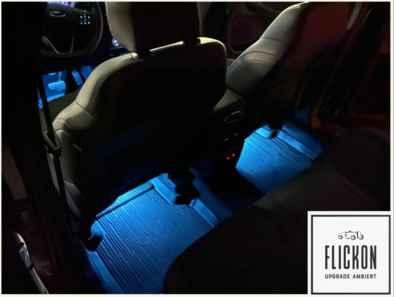 DAS SET AMBIENT LIGHTS FÜR DEN HINTEREN FUSSRAUM - FORD KUGA MK3