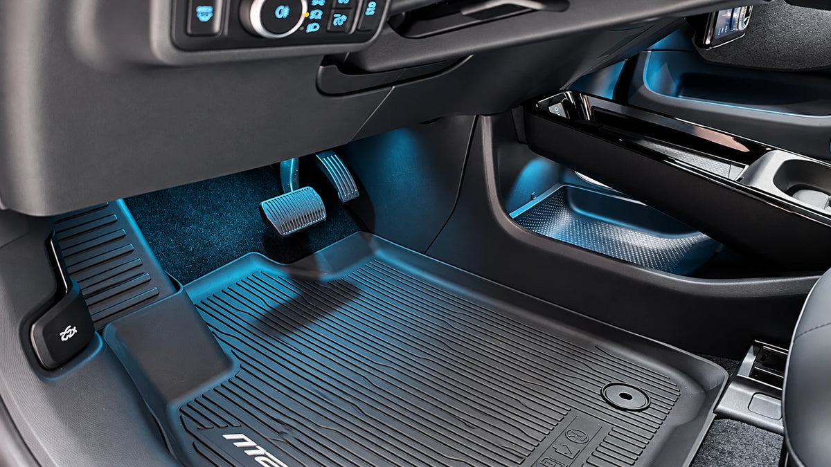 OEM+ Front Footwell Lighting Kit | Mustang Mach-E — Ice Blue main view