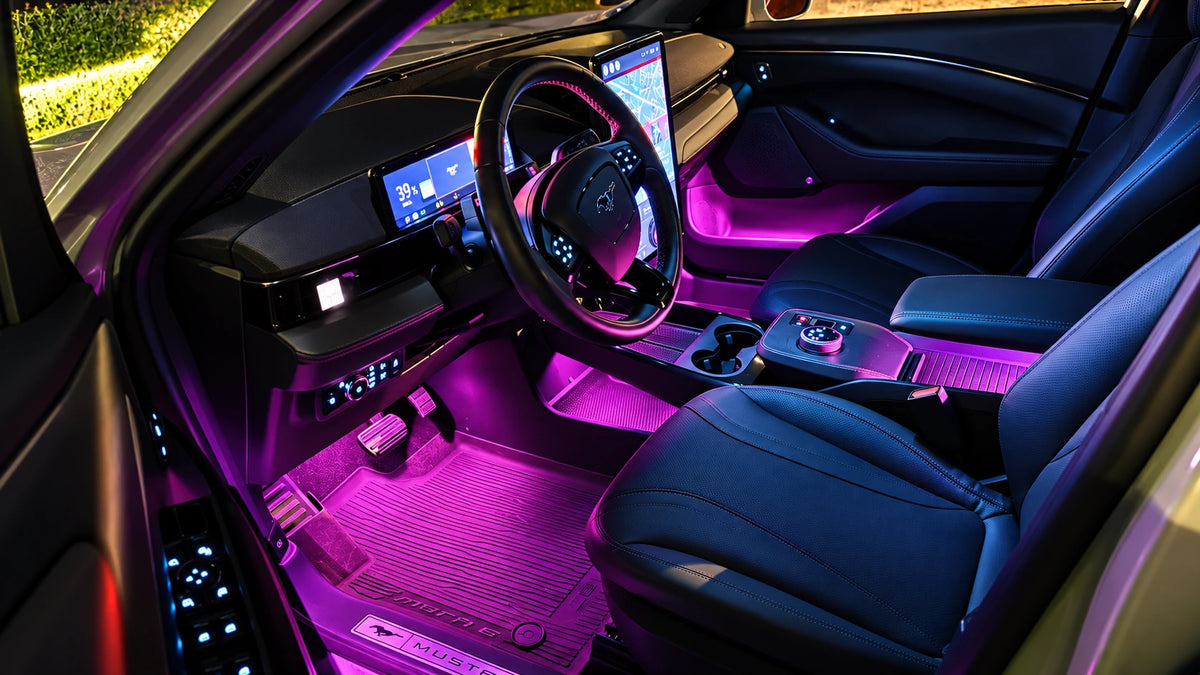 Mustang Mach-E Front Footwell Multicolor X11 — AWD/GT main gallery