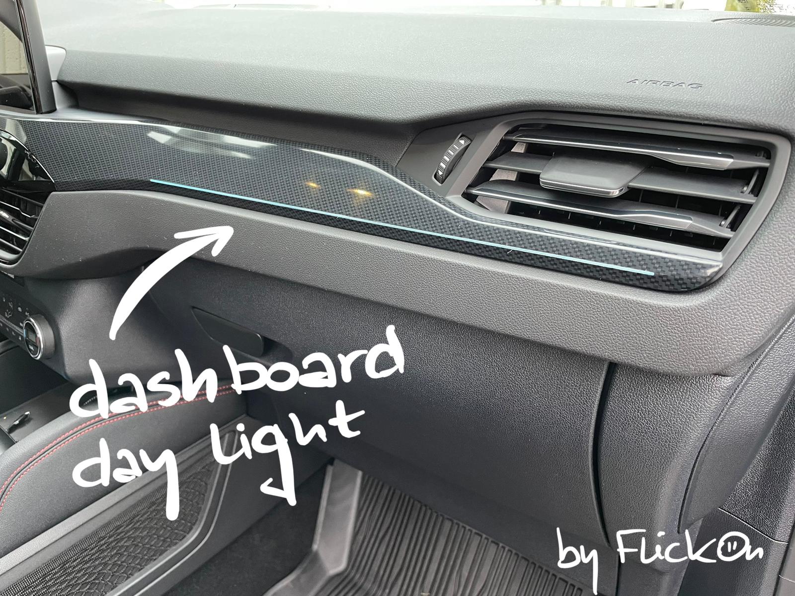 DAS ARMATURENBRETT-AMBIENT-LED-STREIFEN-SET - KUGA MK3