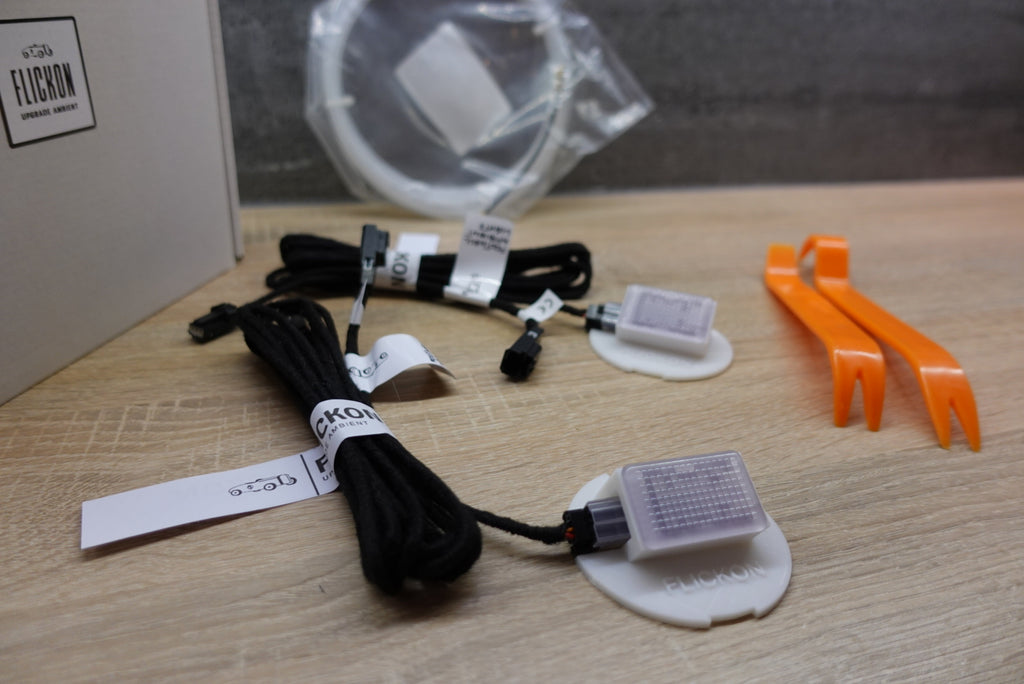 DAS UMGEBUNGSLICHT-SET FÜR DEN HINTEREN FUSSRAUM - FORD FOCUS MK4/4.5
