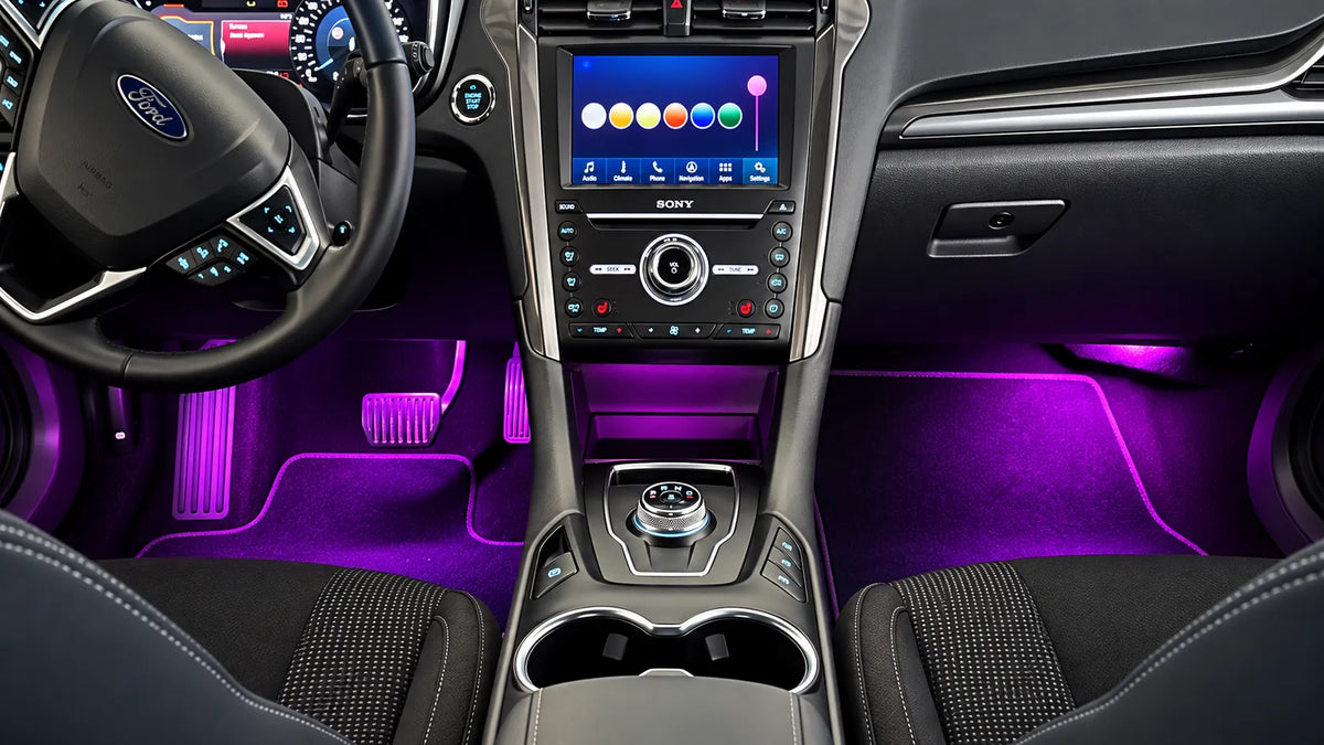 OEM+ Front Footwell Lighting Kit — Multicolor X11 | Mondeo MK5