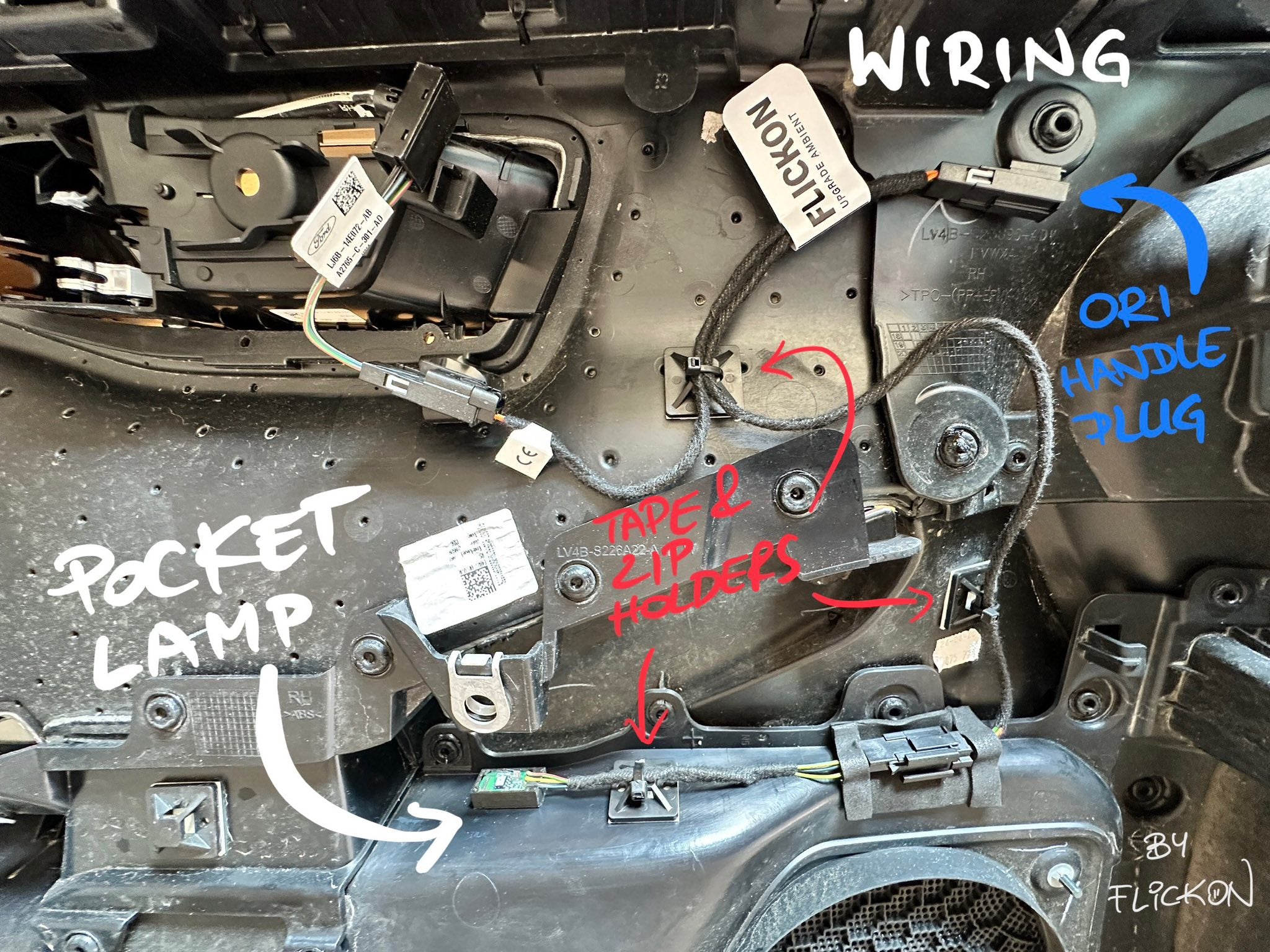 THE POCKET AMBIENT LIGHT SET - KUGA MK3/3.5