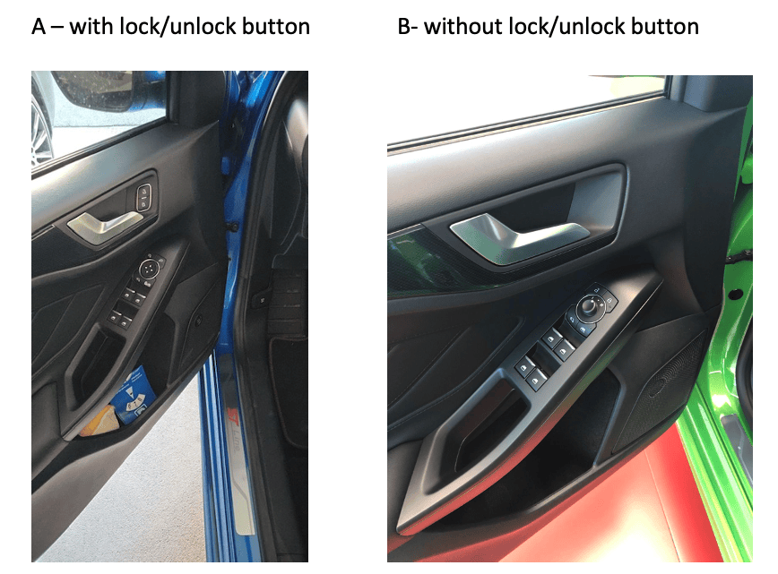 DAS VORDERTÜR-UMGEBUNGSLICHTSATZ - FOCUS MK4/4.5