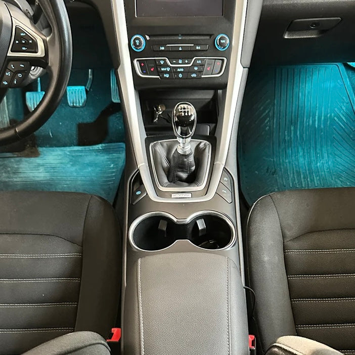 EINFARBIGE AMBIENTELEUCHTUNGSSET FÜR DEN VORDEREN FUSSRAUM (EISBLAU) - MONDEO MK5